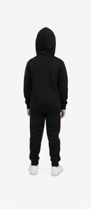 Kids Zip-Up Black Tracksuit