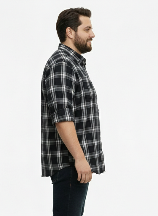 Black & White Stylish Check