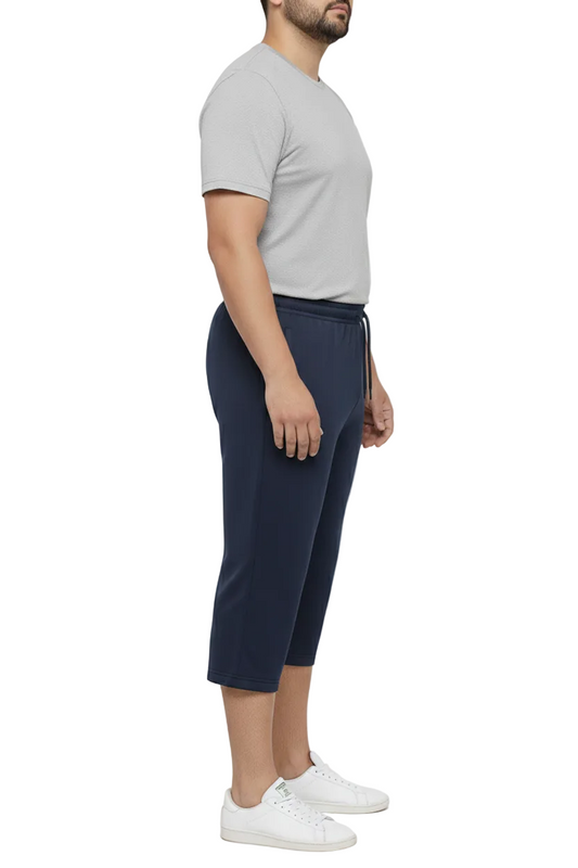 Free Size Navy Blue 3 Quarter