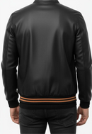 Mens Stylish Black Leather Jacket