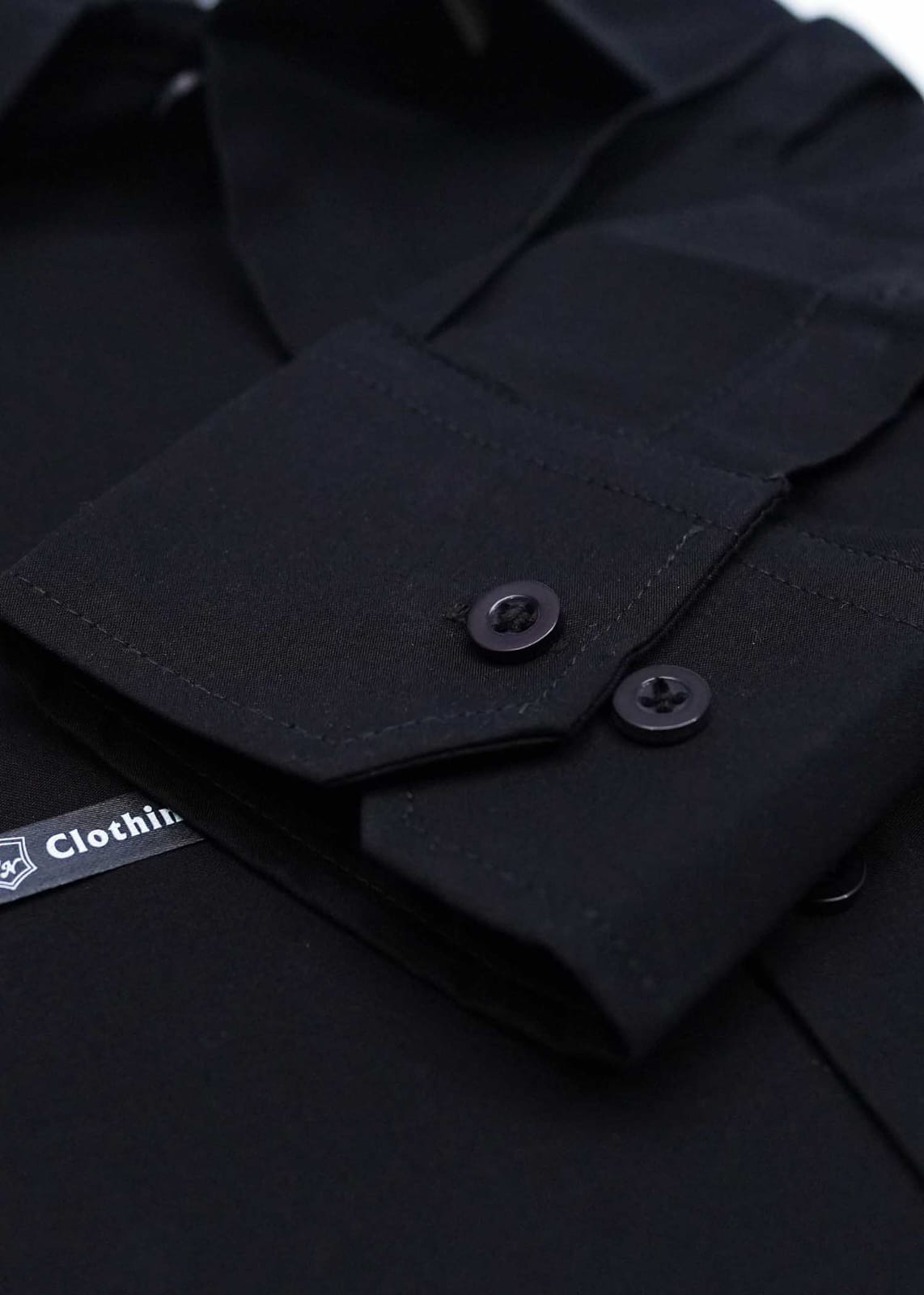 Black Plain Premium Formal Shirts