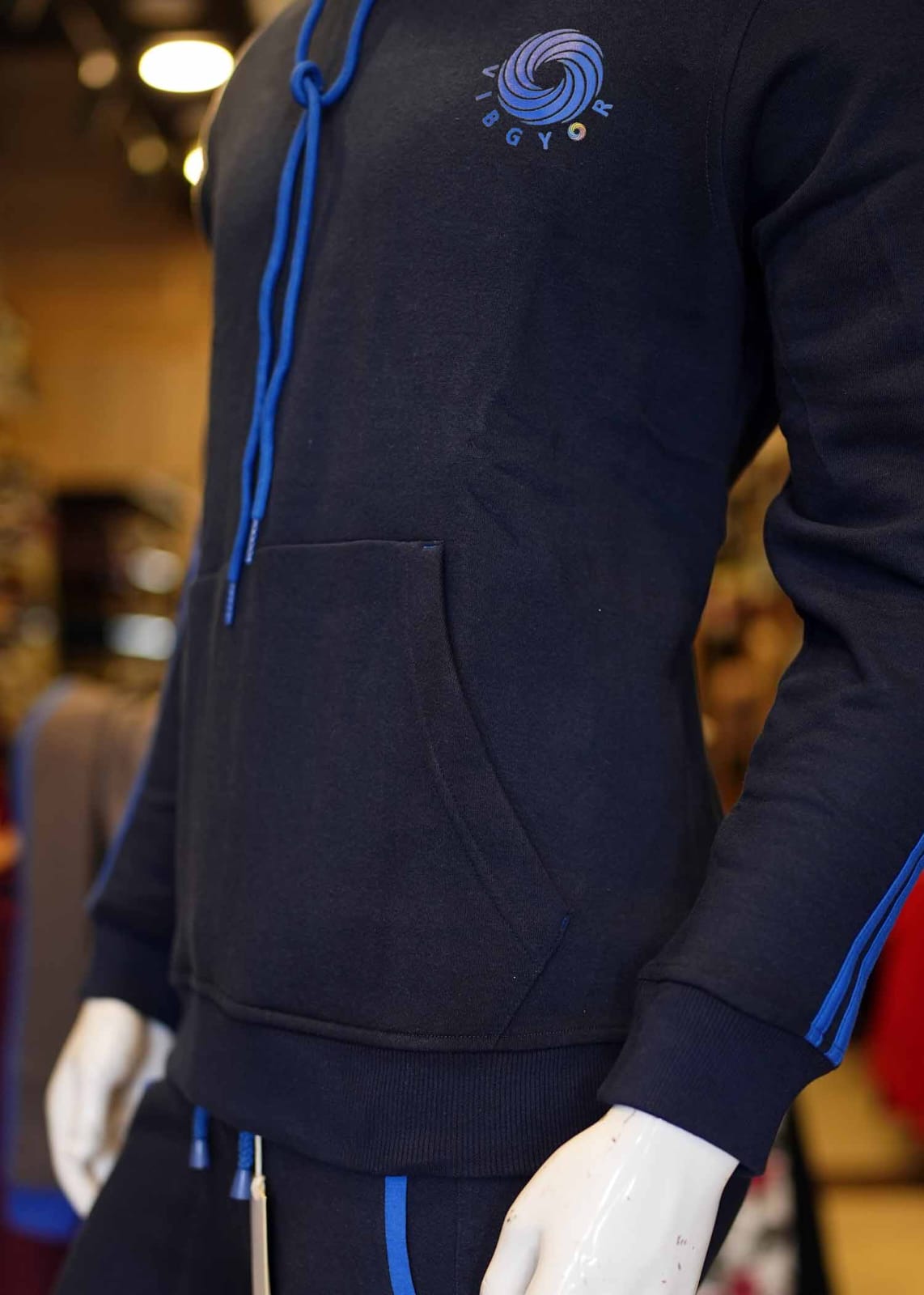 Navy Blue Premium Men's Track suits