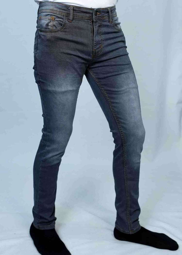 Grey Stretch Premium Jeans