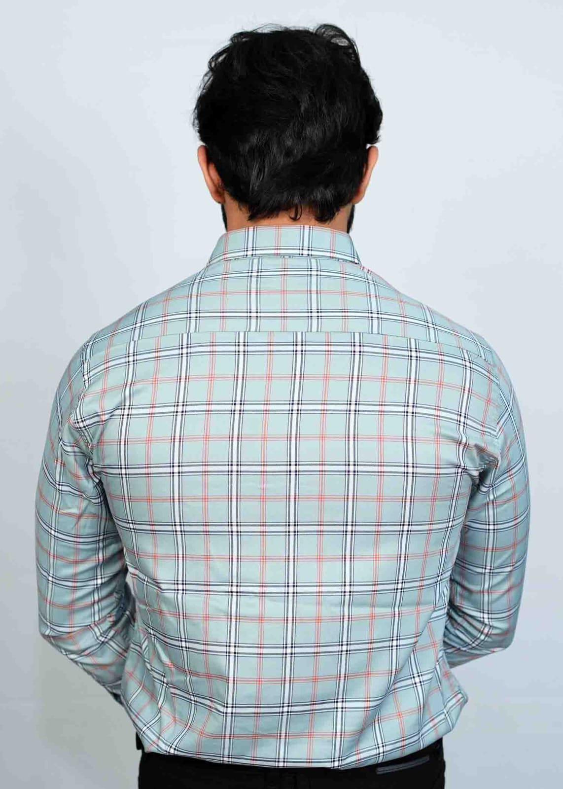 Grey Trendy Check shirt