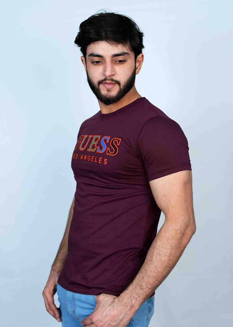 Cool & Smart Maroon T shirt