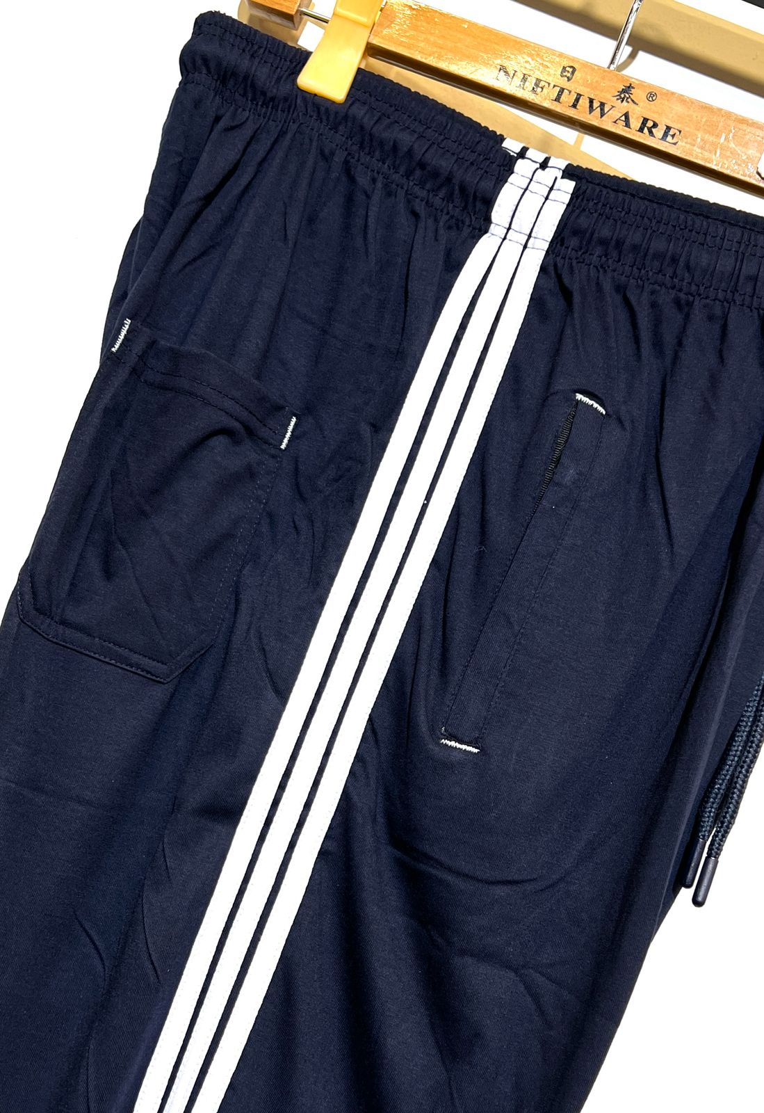 Big Size Navy 3 Quarter