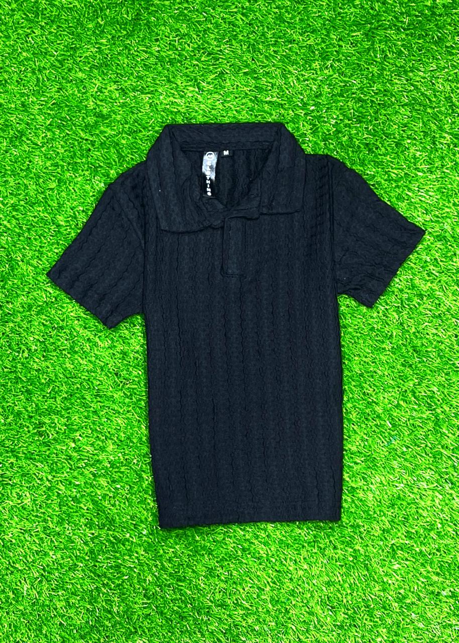 Boys johny collar old money polo