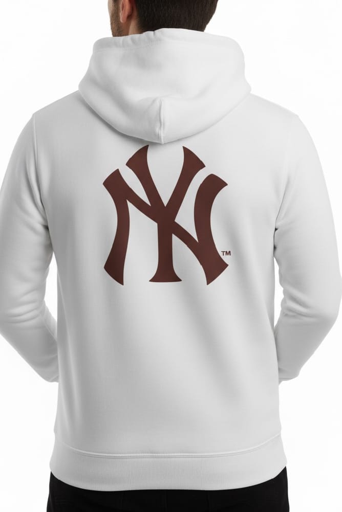 Men's Premium white Hoodie