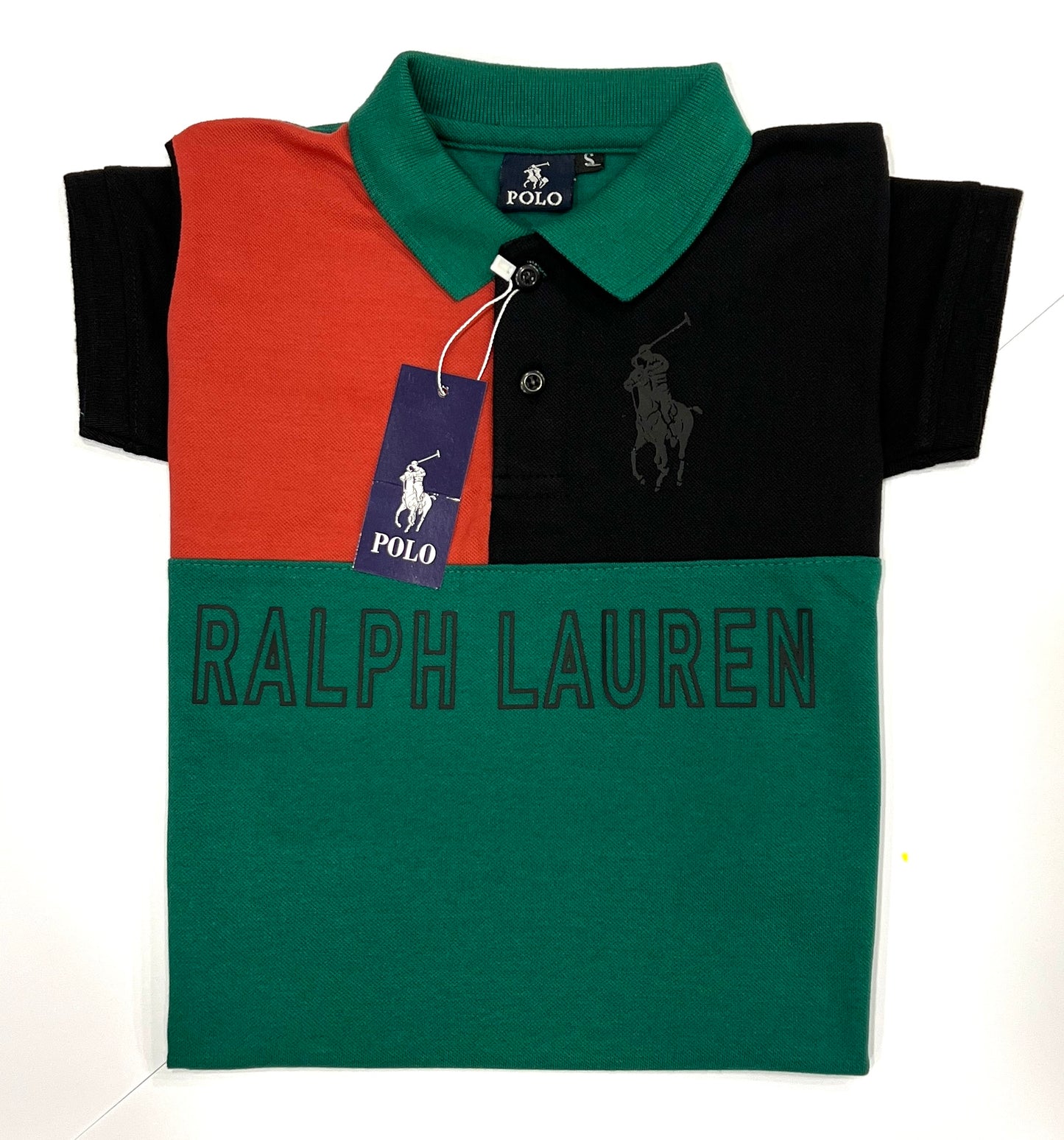 Premium Sea Green Polo For Kids