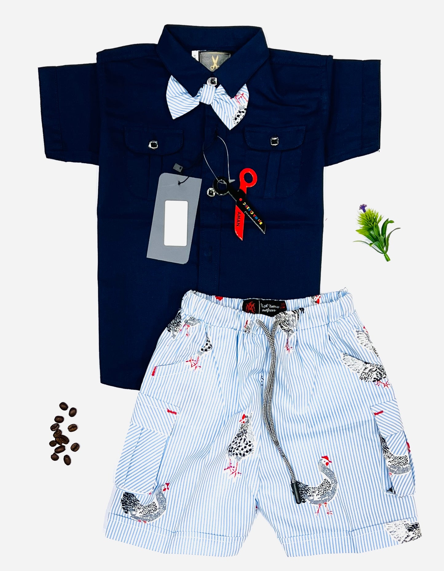 Boy's Half Sleeves 2 piece Suits