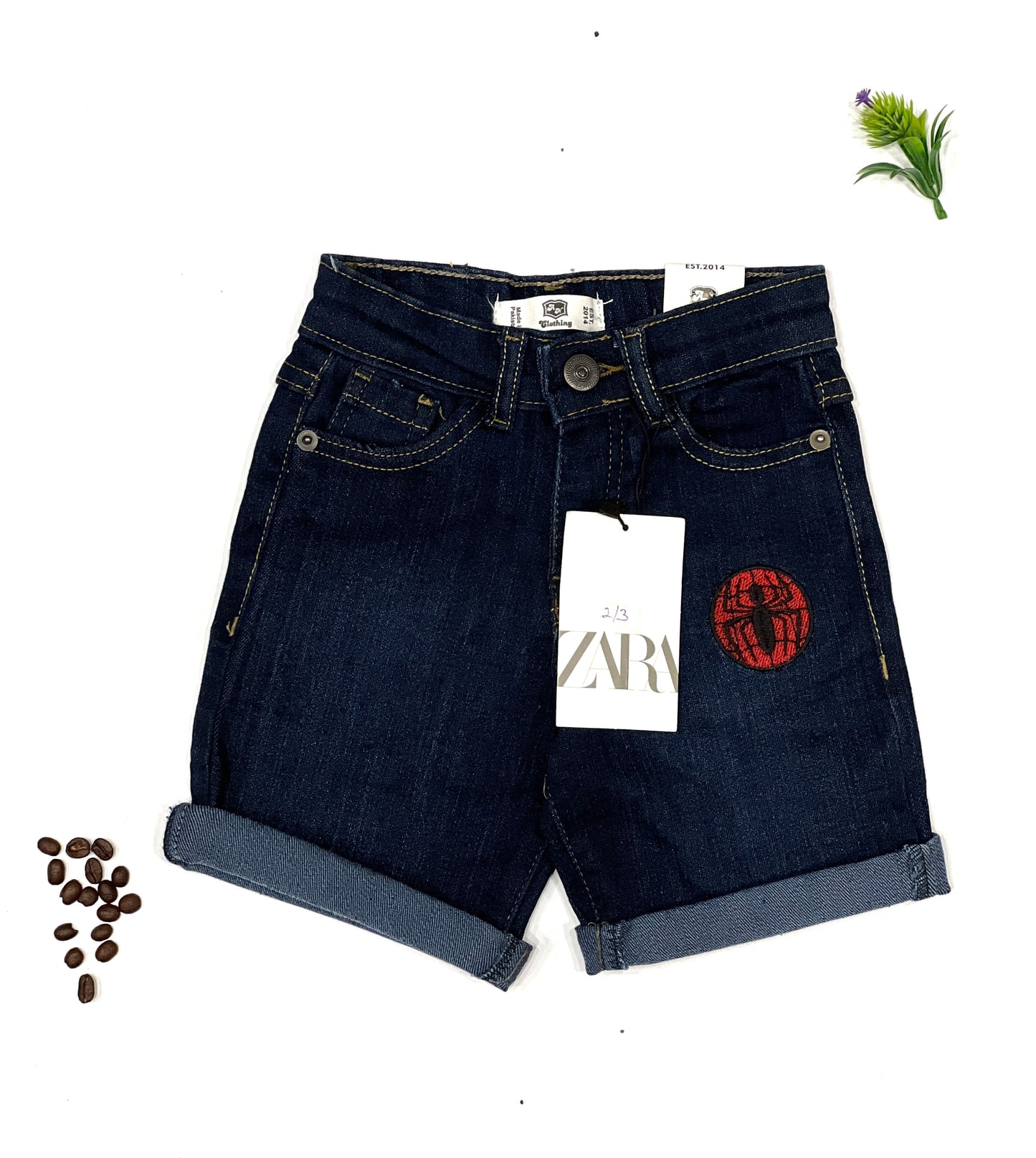 Kids Trendy Denim Short