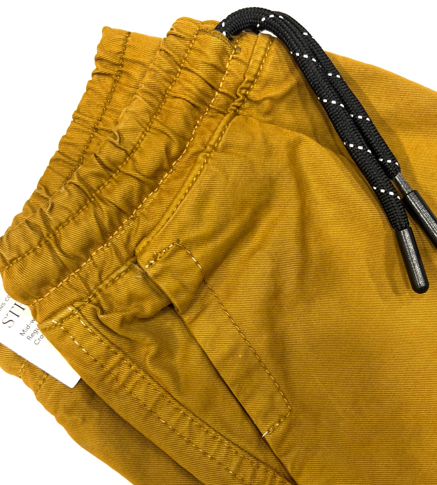 Kids Mustard Cargo Trouser