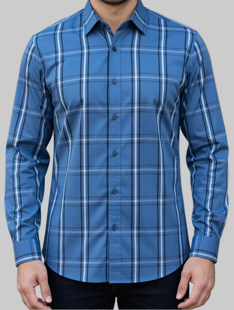 Bold Classy Cotton Check Shirt