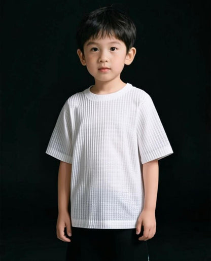 Trendy summer Old  Money Round Neck for Boys