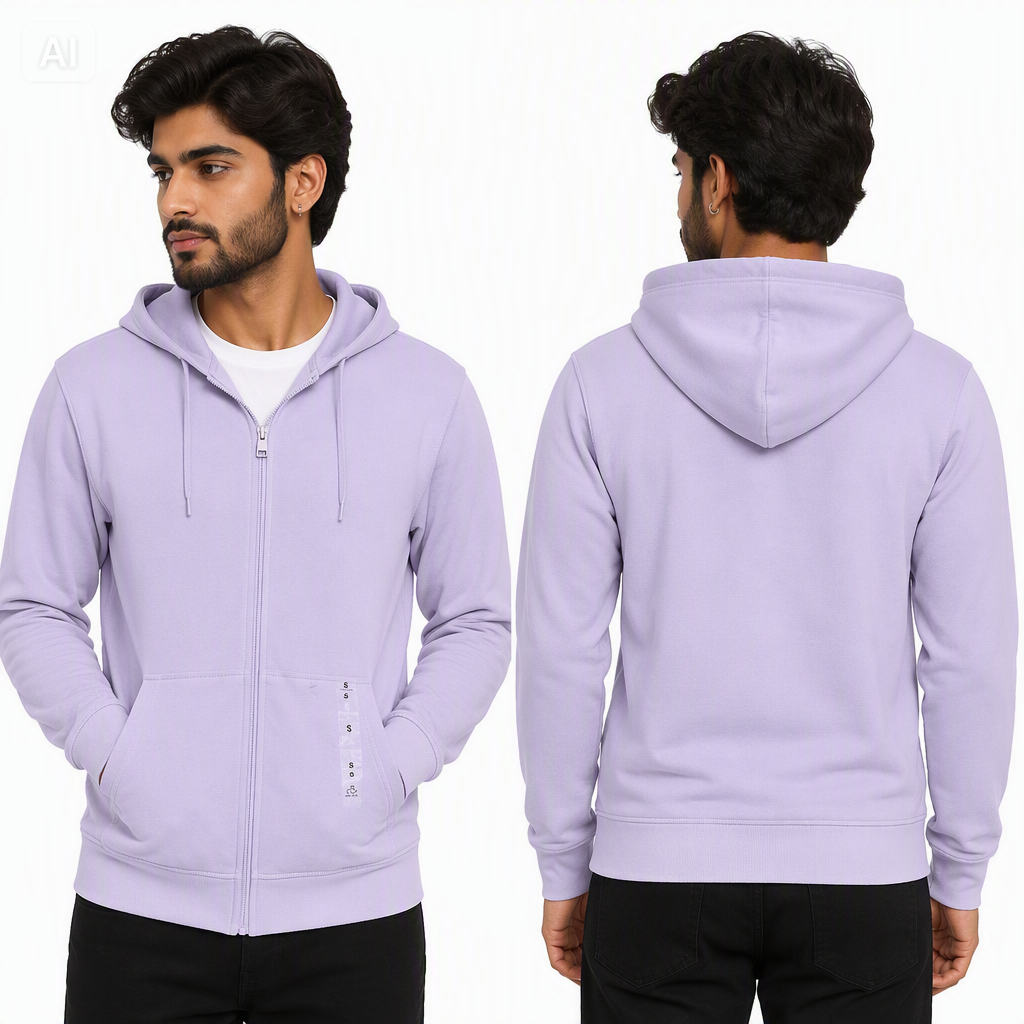 Luxury Soft Hooded Zipper Upper for Men – Al Noor
