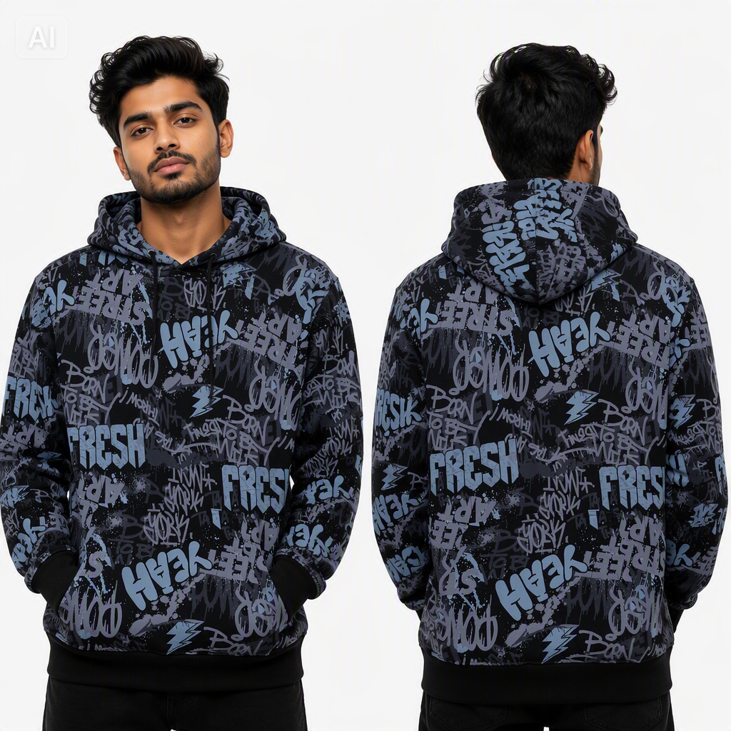 Al Noor Clothing Casual Streetwear Hoodies