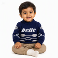 Toddler’s Cozy Knit Winter Sweater