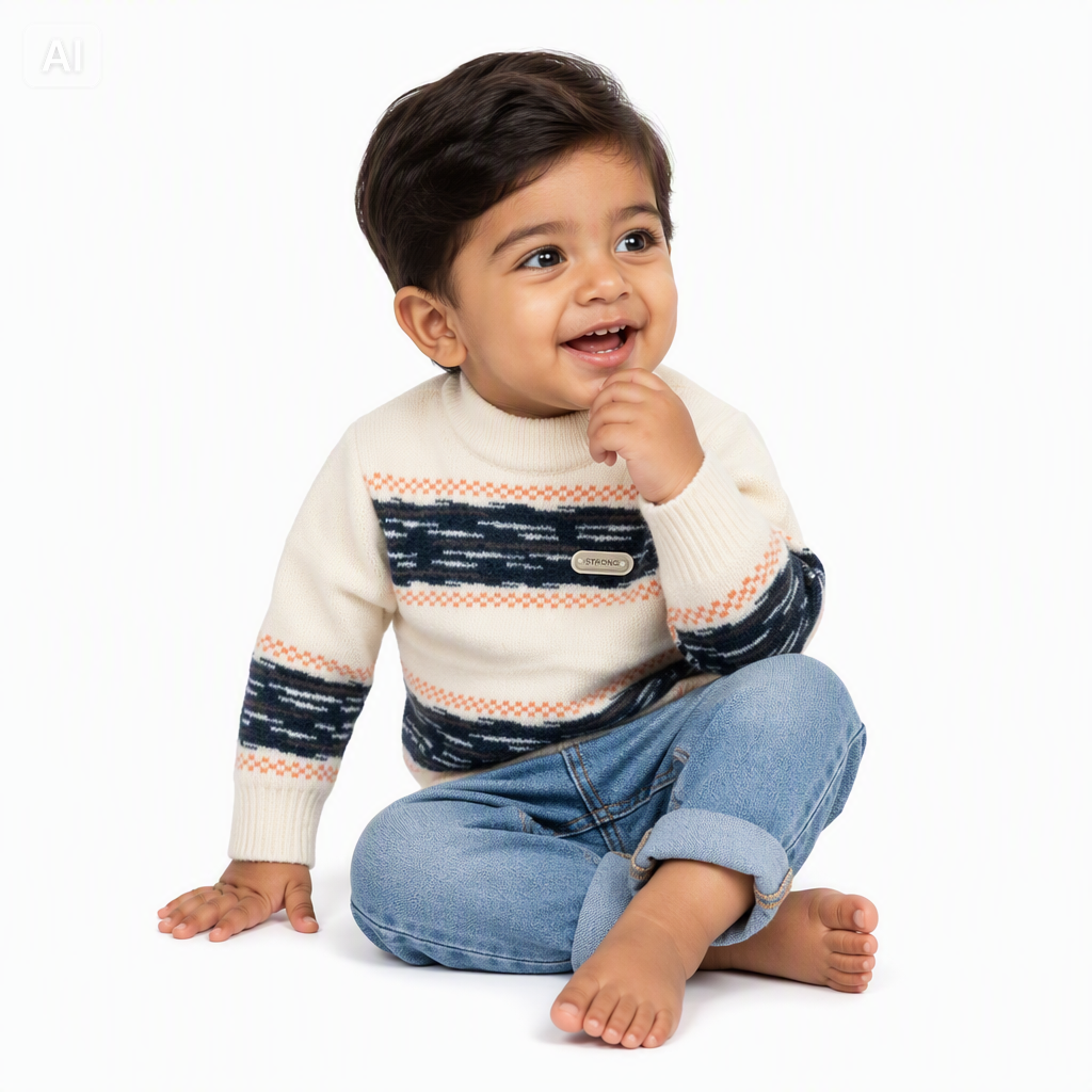 Al Noor Toddler’s Premium Winter Knitwear