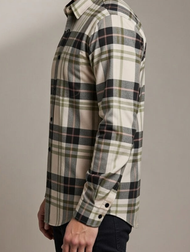 Mens Trendy stylish striped check shirt