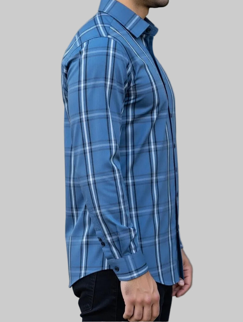 Bold Classy Cotton Check Shirt