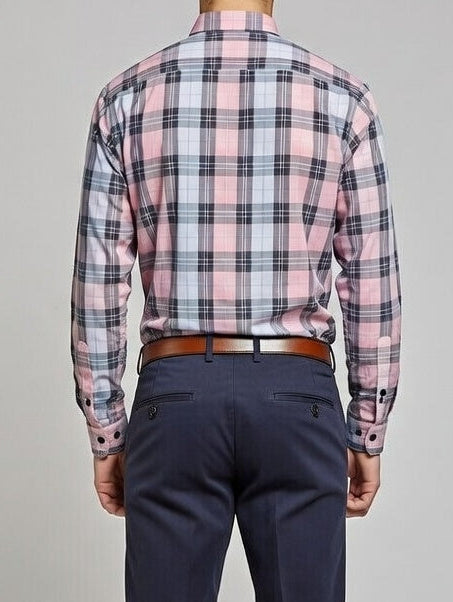 Trendy Classy  Cotton Checkered Shirt