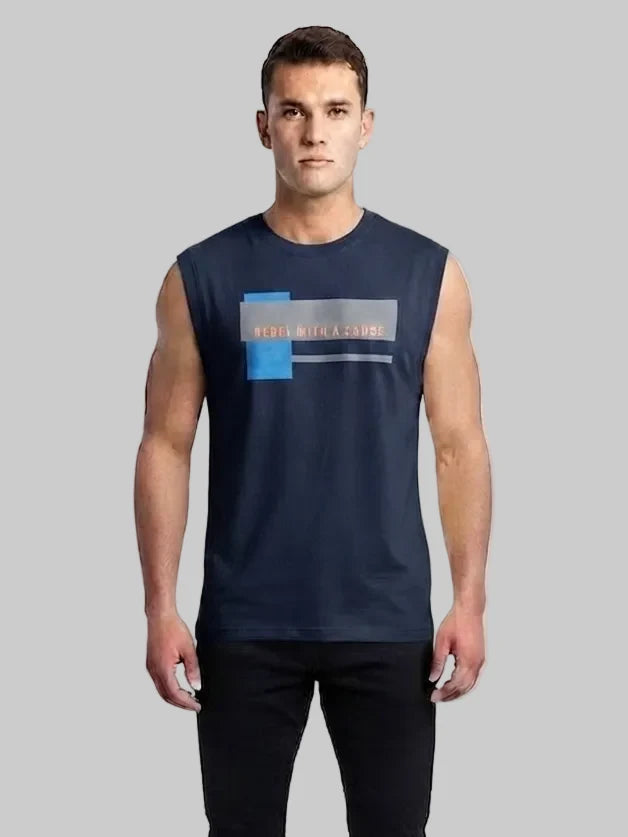 Men’s Muscle Rebel With Cause Tank top