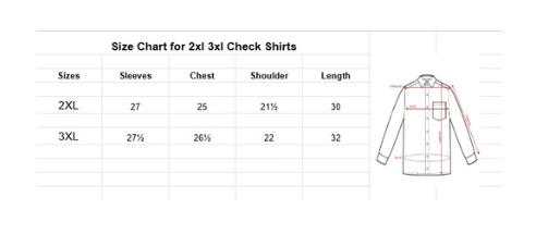 White & blue check shirt