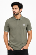 Men’s Ascend Imported Polo with Embroidered Badge