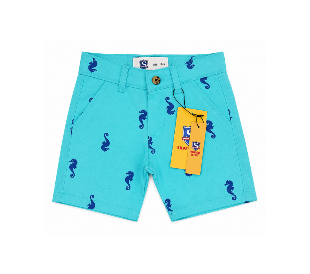 Tropical Breeze Toddler Cotton Shorts