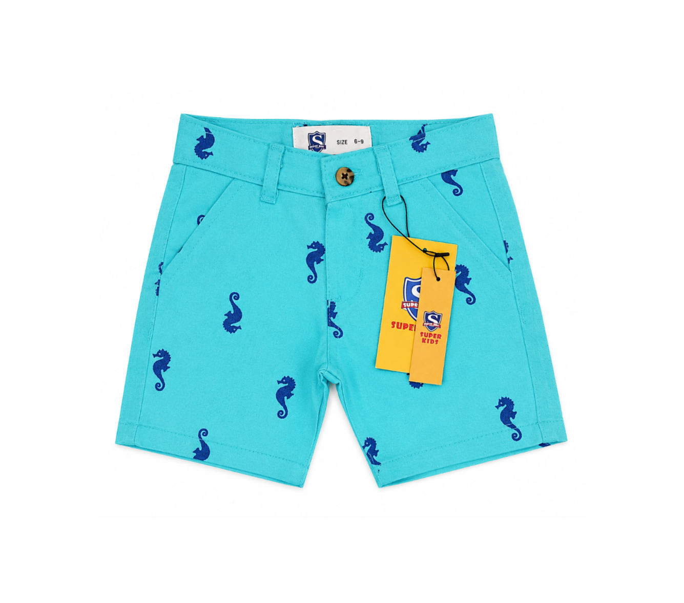 Tropical Breeze Toddler Cotton Shorts