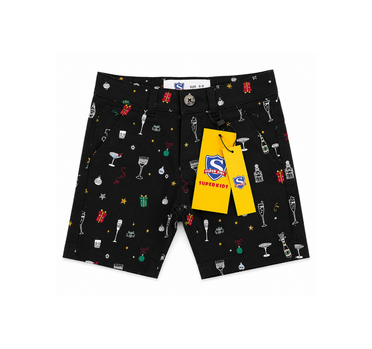 Tropical Breeze Toddler Cotton Shorts