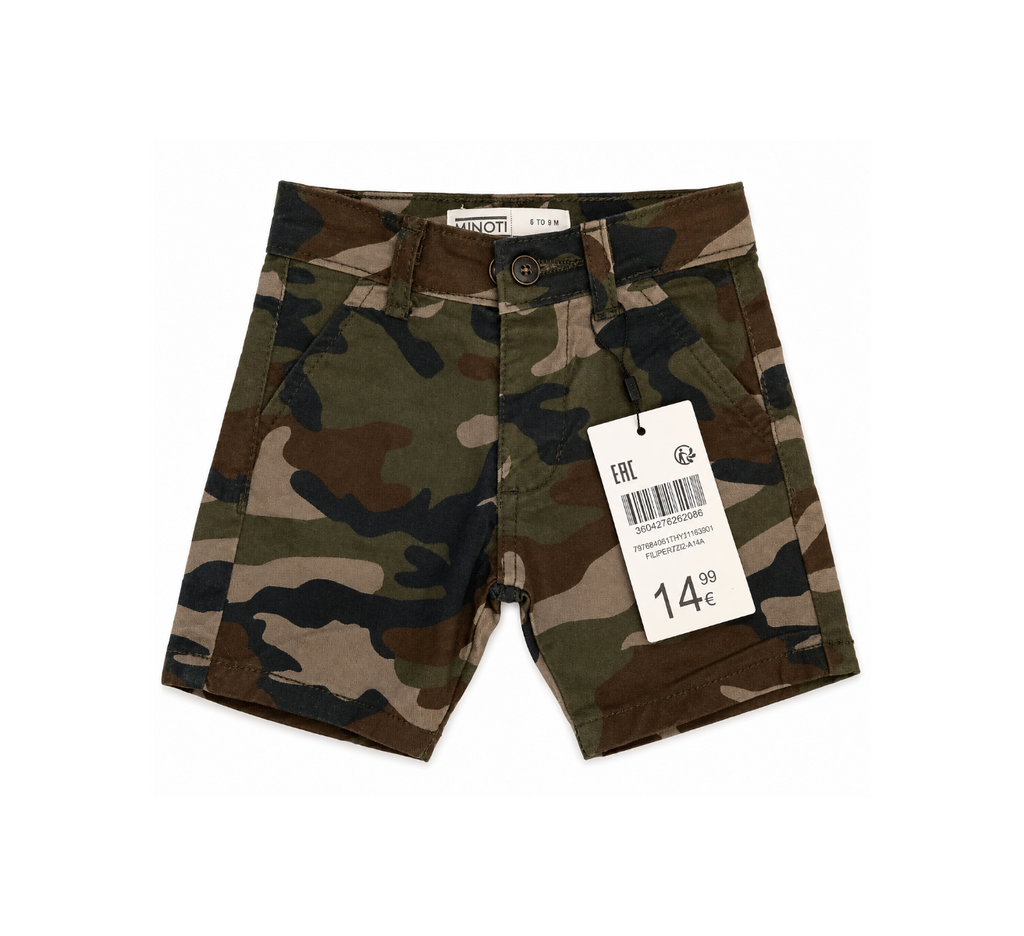 Tropical Breeze Toddler Cotton Shorts