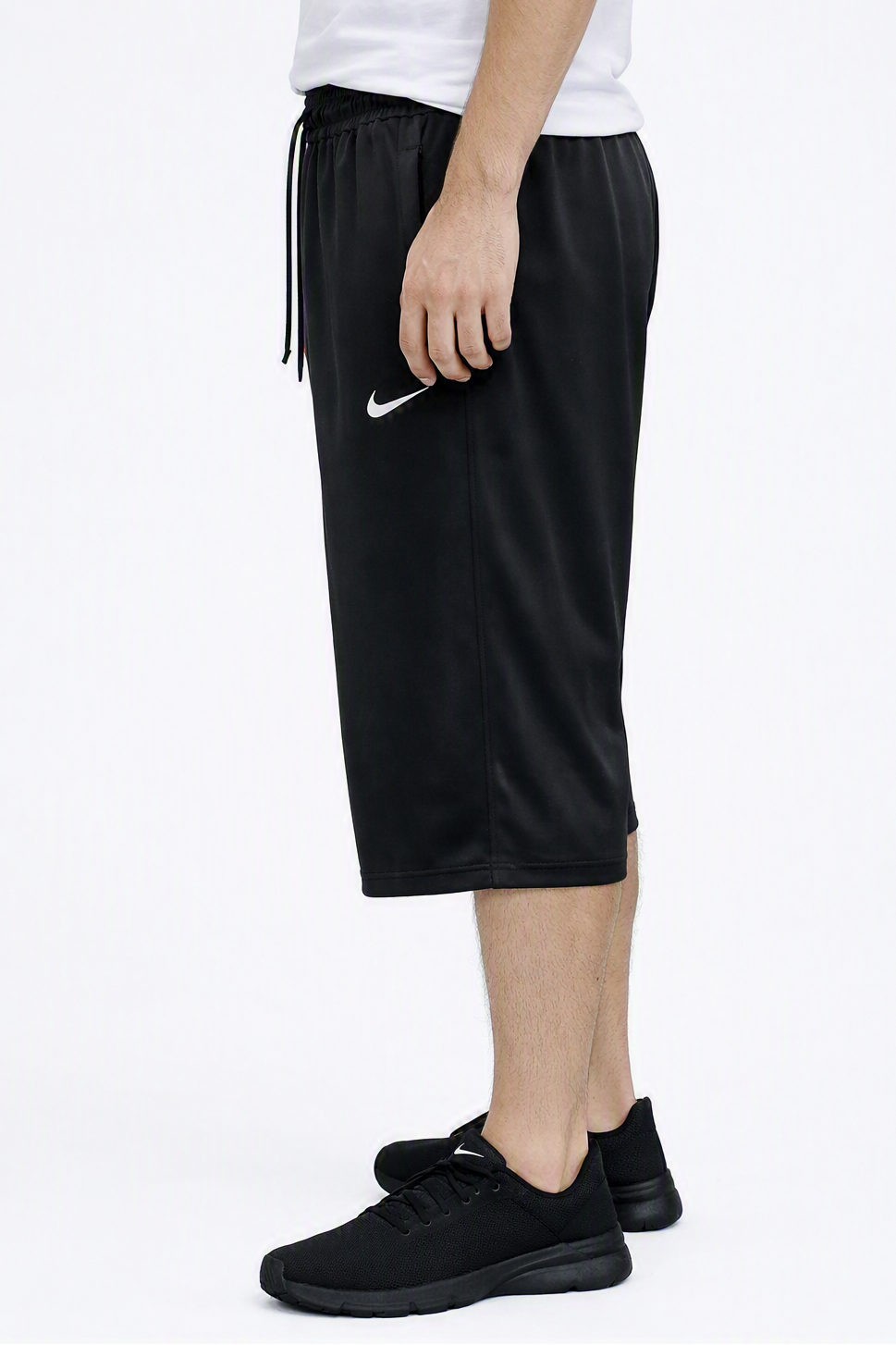 Men's Breathable Gym Capris & 3/4 Sports Trousers