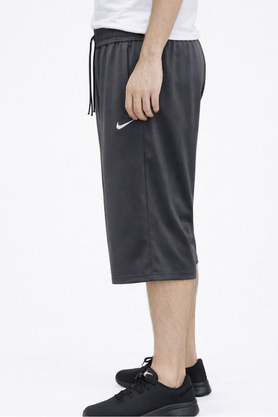 Men's Breathable Gym Capris & 3/4 Sports Trousers
