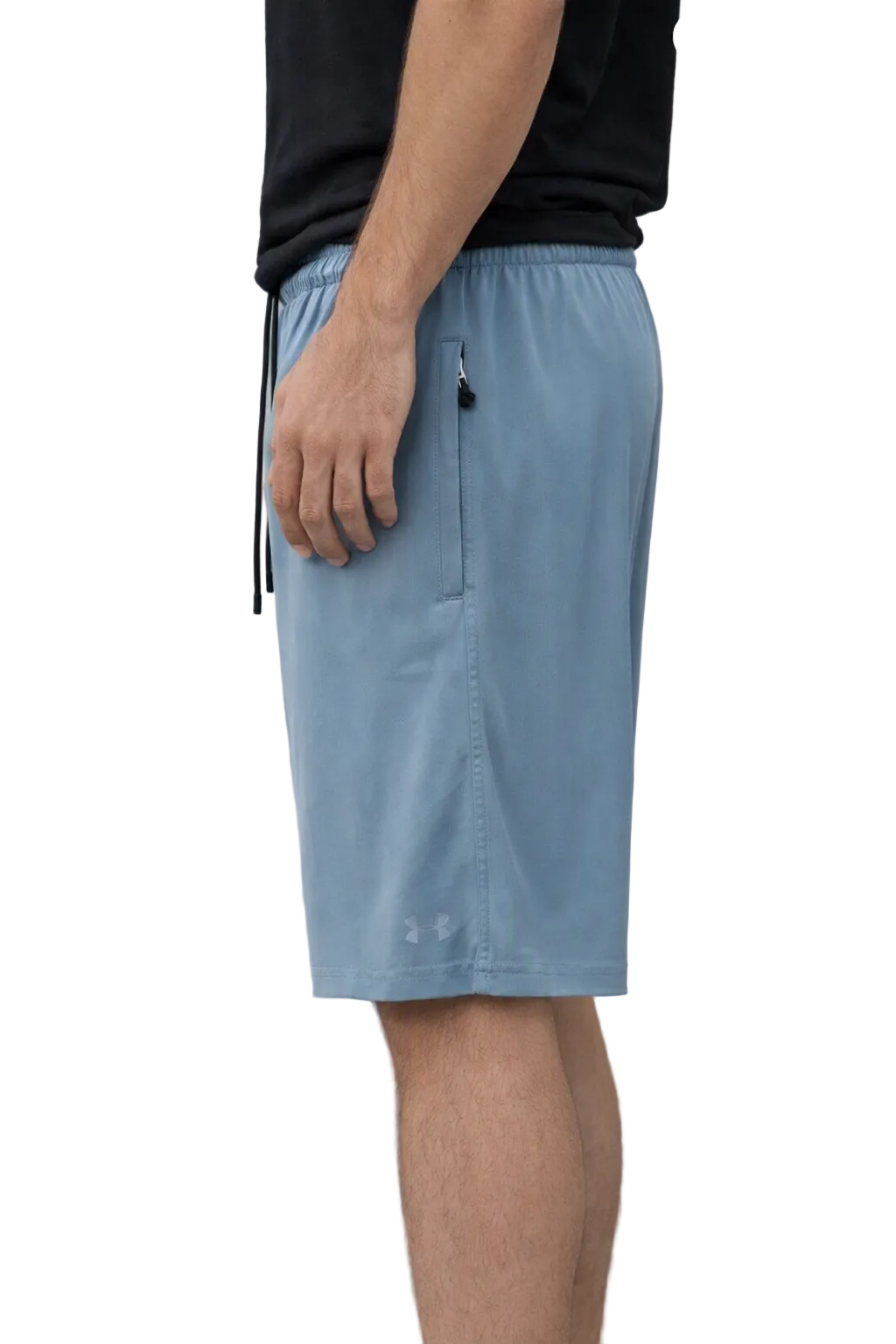 Men's Performance Athletic imported china Shorts with Zipper Pockets