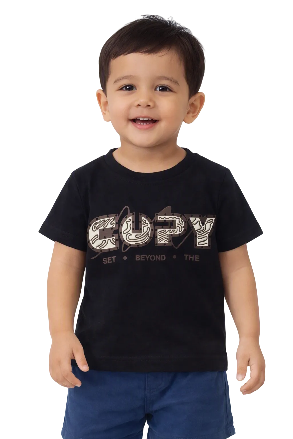 Boys "COPY" Typography Graphic T-Shirt