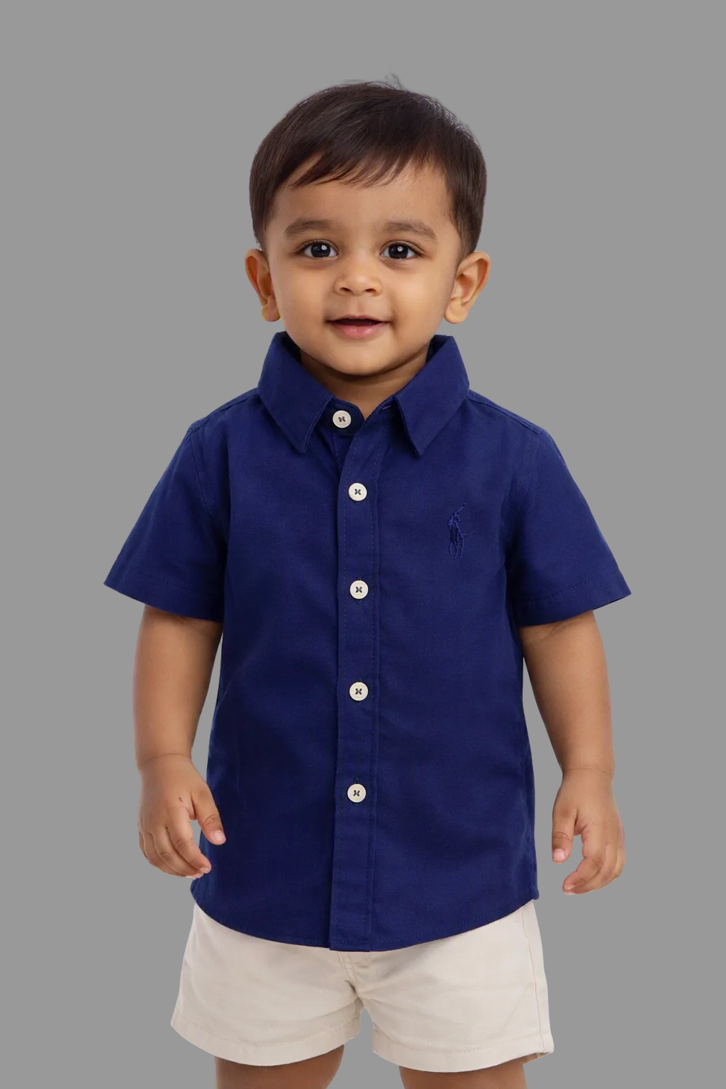 Fun & Colorful Cotton Half-Sleeve Shirts for Little Ones