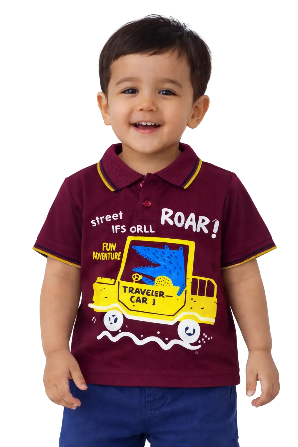 Designer Logo Polo Shirts for Toddler Boys