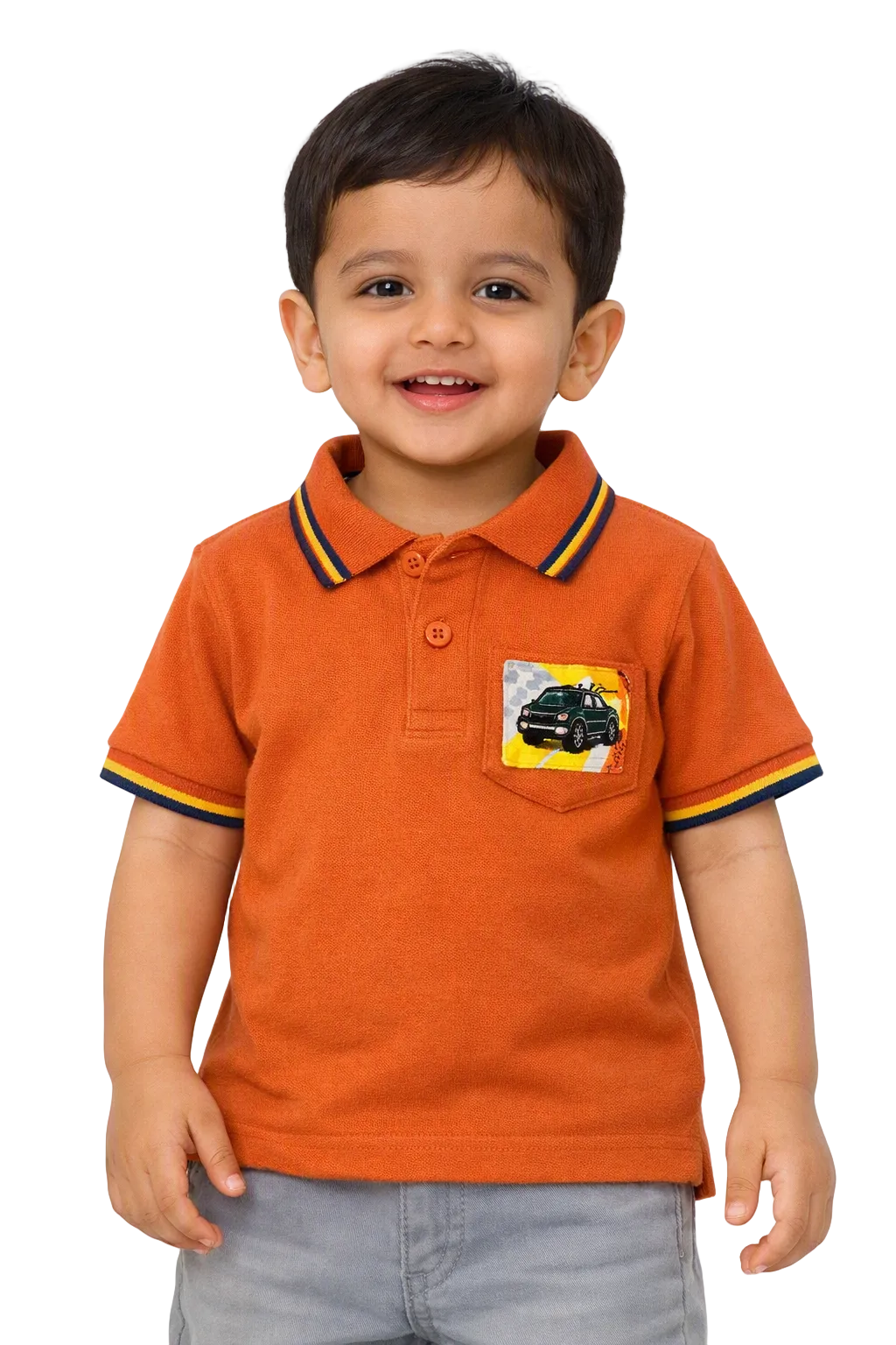Designer Logo Polo Shirts for Toddler Boys