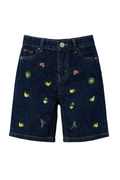 Signature Toddler's Embroidered Denim Shorts