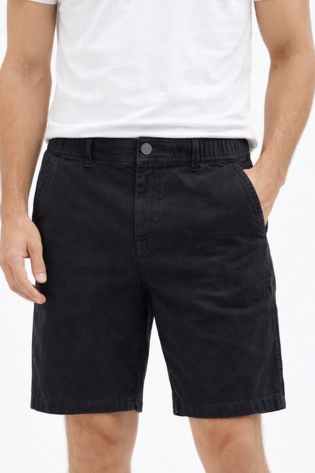 Al Noor Classic Cotton-Style Casual Shorts for Men