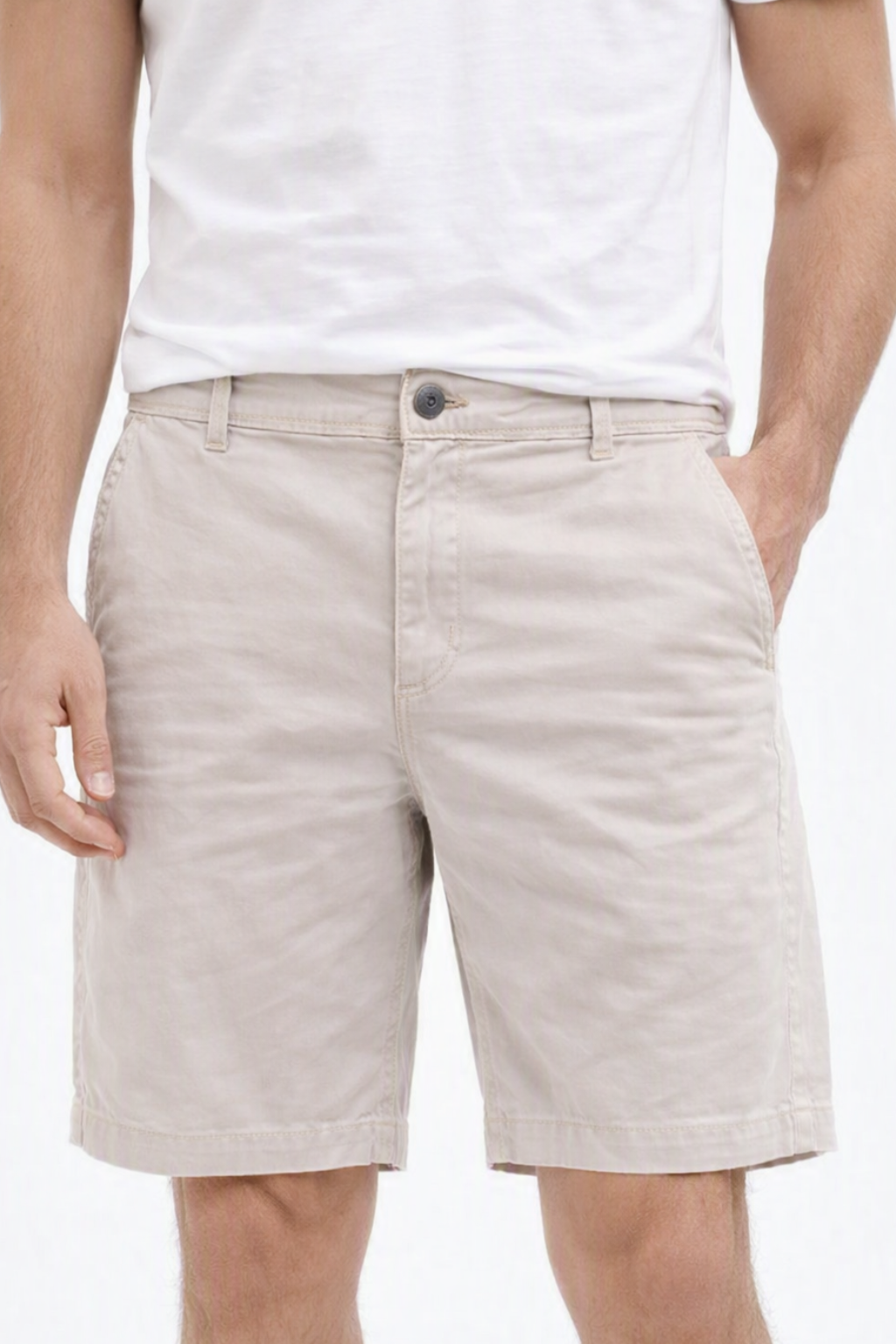 Al Noor Classic Cotton-Style Casual Shorts for Men