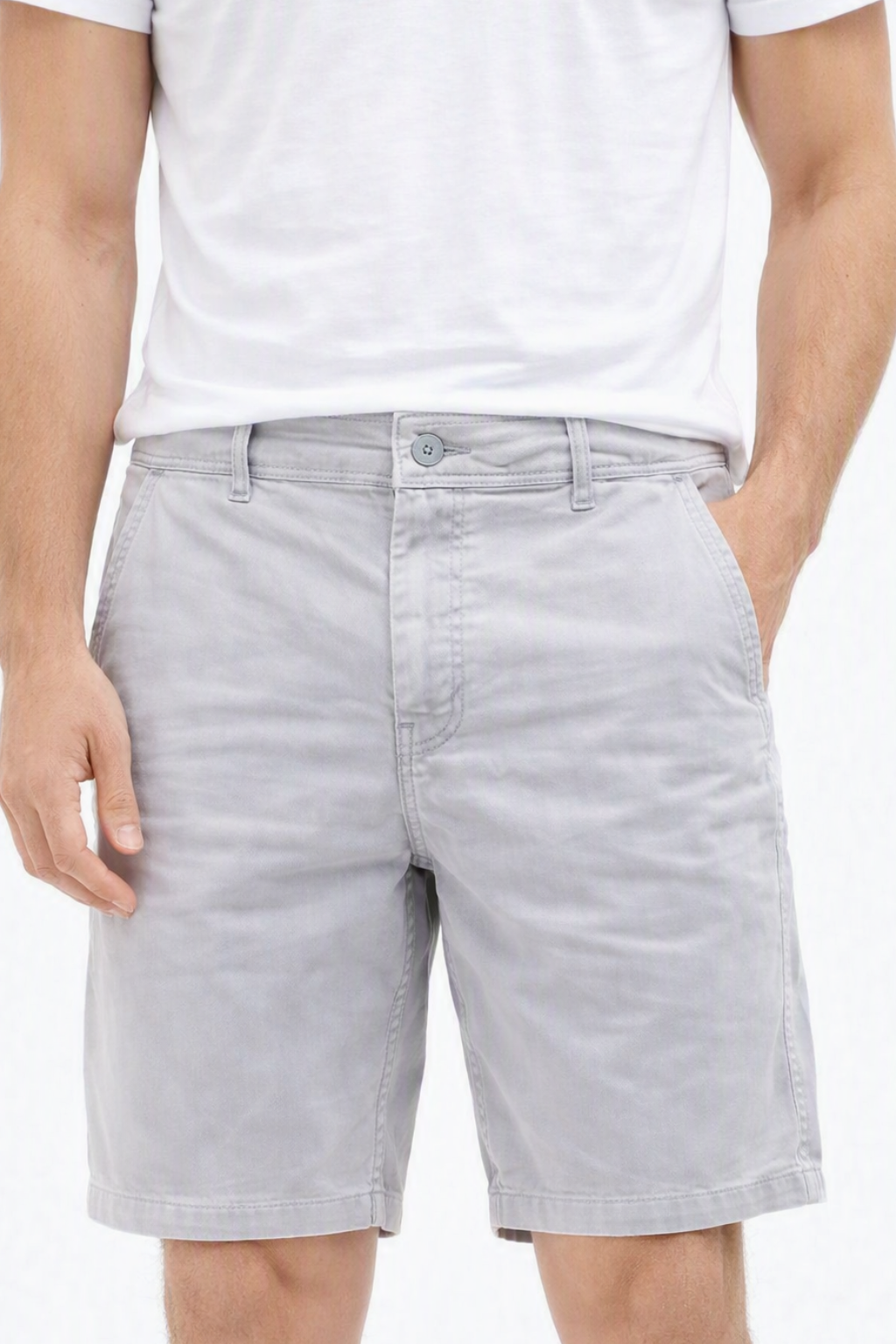 Al Noor Classic Cotton-Style Casual Shorts for Men