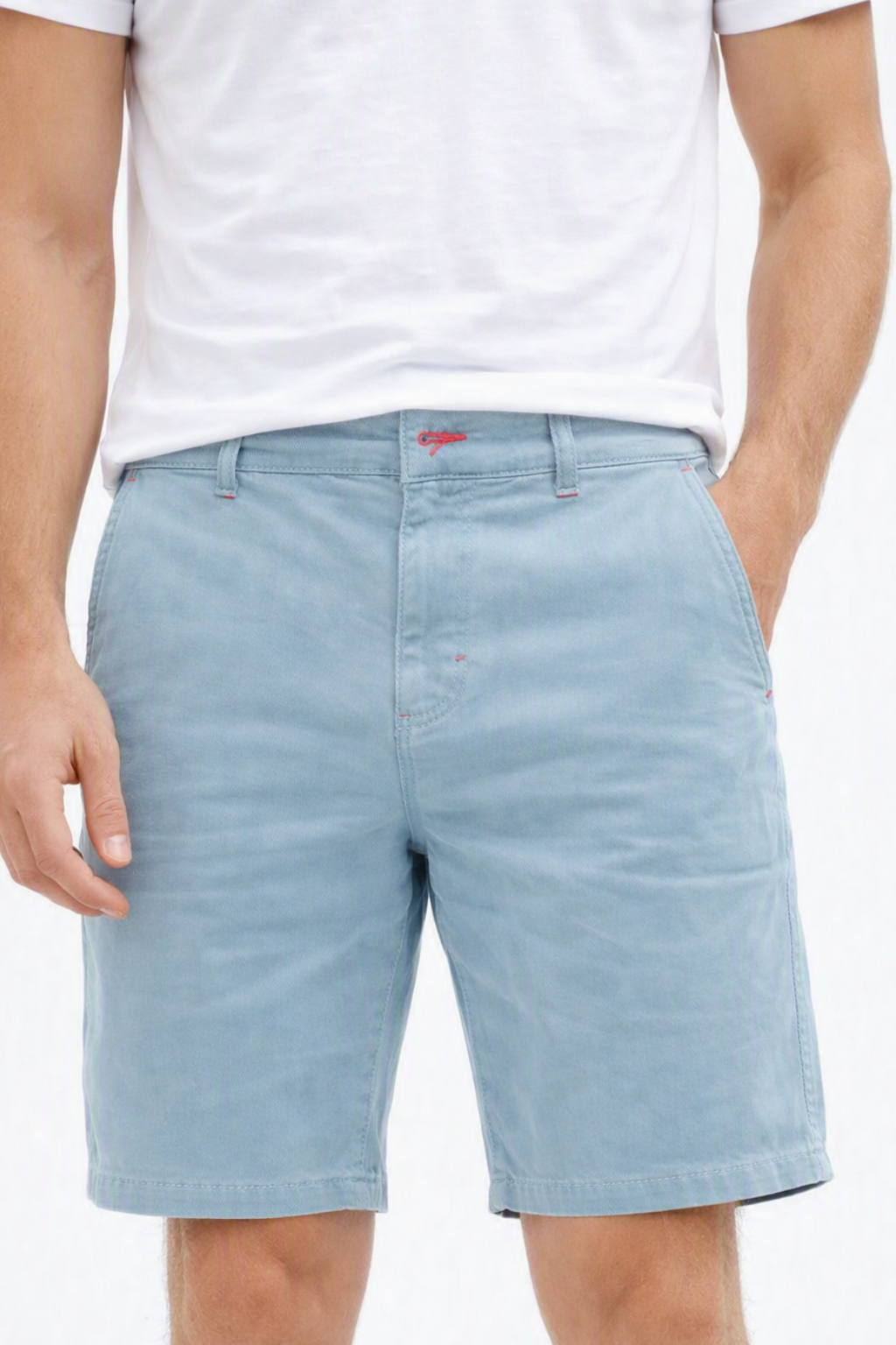 Al Noor Classic Cotton-Style Casual Shorts for Men