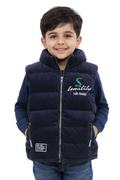 Stylish Sleeveless Jacket for Boys – Warm  Quilted Design