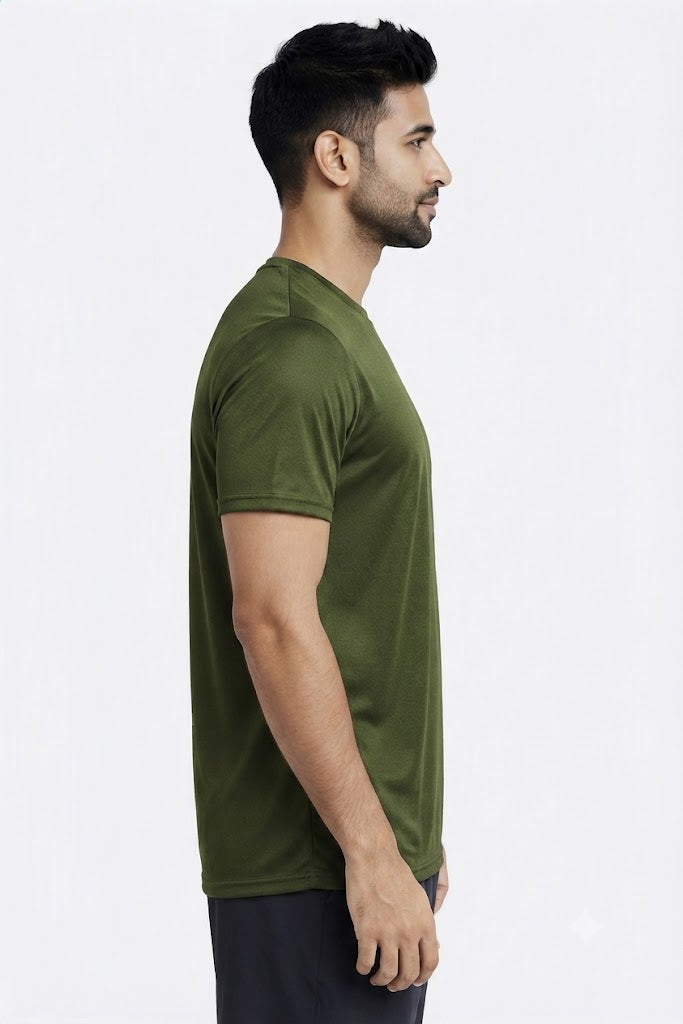 Men's Dry-Fit Athletic Performance T-Shirt