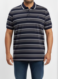 Men’s Everyday Comfort Striped Polo Shirt