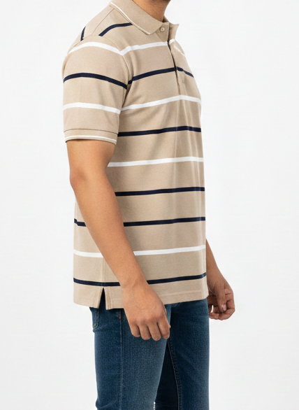 Mens Lining Polo Trendy Style By Al Noor Clothing