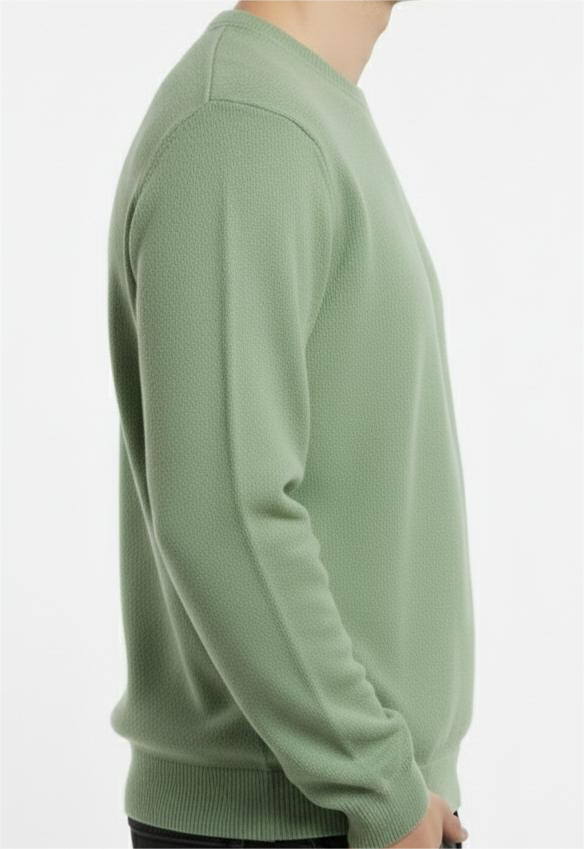 Plus Size Green Sweat Shirt
