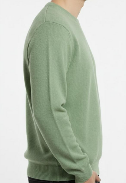 Plus Size Green Sweat Shirt
